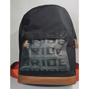 JDM BRIDE BACKPACK RED TYPE R RACING HARNESS ADJUSTABLE SHOULDER STRAP